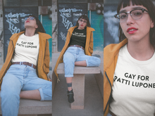 Load image into Gallery viewer, Gay for Patti LuPone T-Shirt.