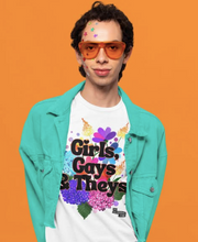 Load image into Gallery viewer, Girls, Gays & Theys T-Shirt