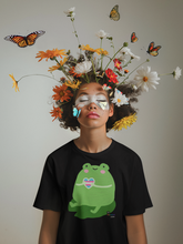 Load image into Gallery viewer, Trans Heart Cute Frog T-Shirt.
