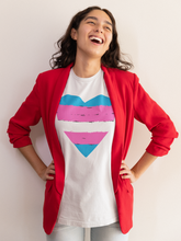 Load image into Gallery viewer, Trans Love Heart T-Shirt