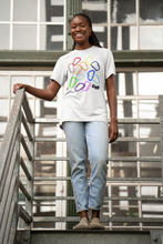 Load image into Gallery viewer, Carabiner Rainbow Lesbian T'Shirt