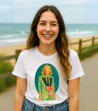 Load image into Gallery viewer, Cate Blanchett in a Suit T-Shirt