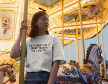 Load image into Gallery viewer, Not Fragile like a Flower, Fragile like a Bomb T-Shirt.
