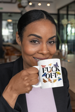Load image into Gallery viewer, Fuck Off Moth Mug