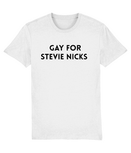 Load image into Gallery viewer, Gay for Stevie Nicks T-Shirt.
