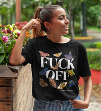 Load image into Gallery viewer, Fuck Off Moth T-Shirt