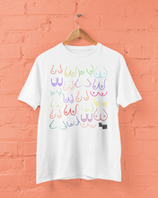 Load image into Gallery viewer, Love your Boobies White T-Shirt