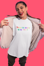 Load image into Gallery viewer, Sounds totally gay, I'm in! T-Shirt.