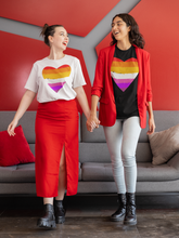 Load image into Gallery viewer, Lesbian Heart T-Shirt