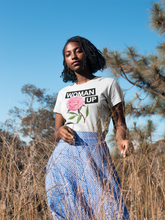 Load image into Gallery viewer, Woman Up Peony T-Shirt
