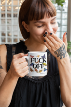Load image into Gallery viewer, Fuck Off Butterfly Mug