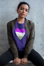 Load image into Gallery viewer, Genderqueer Pride Flag LGBTQ+ Cosy Sweatshirt