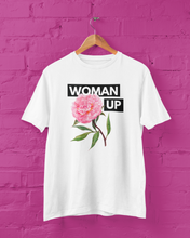 Load image into Gallery viewer, Woman Up Peony T-Shirt