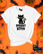 Load image into Gallery viewer, Spooky Bitch Kitty T-Shirt
