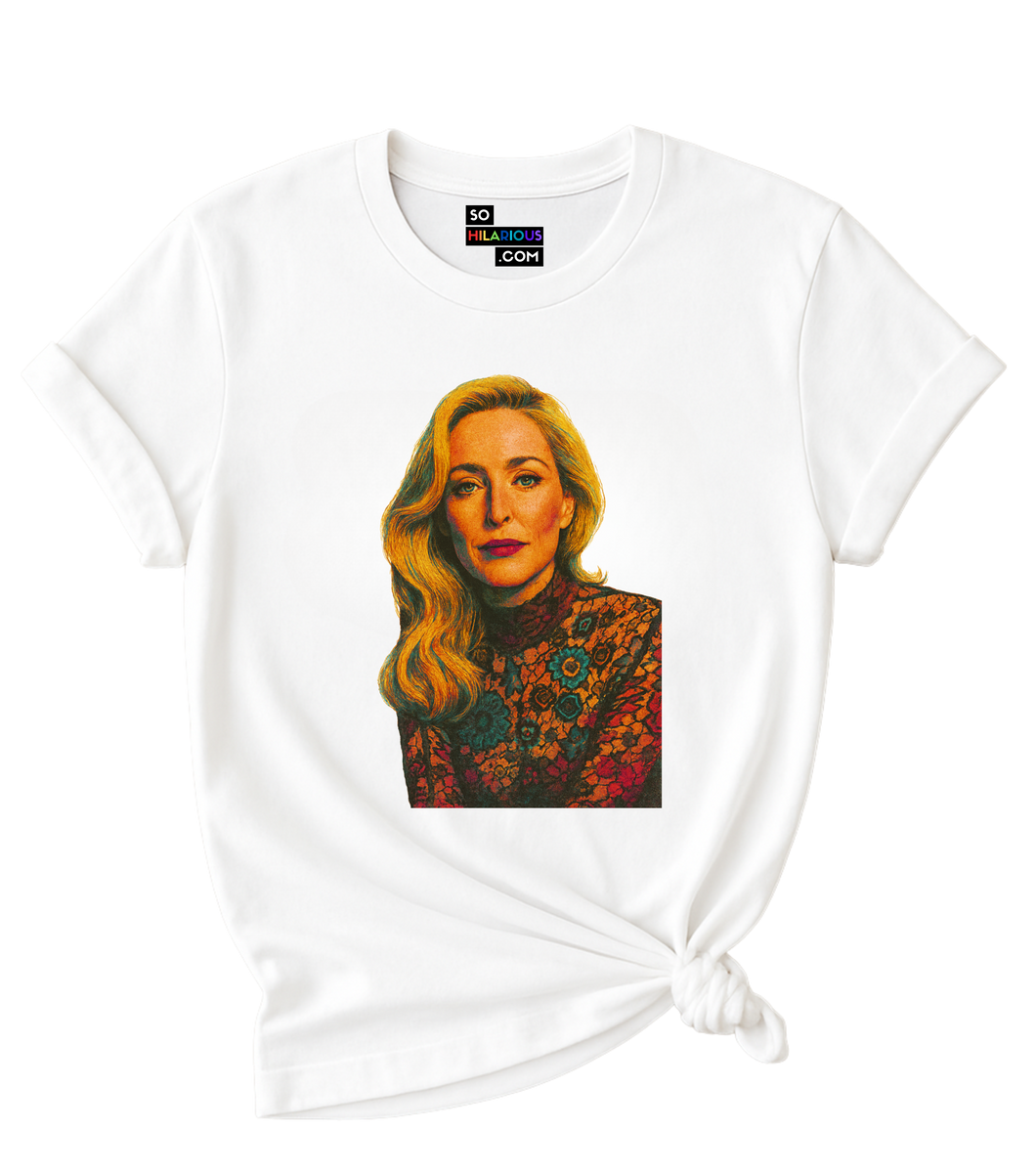 Gillian Anderson Portrait T-Shirt