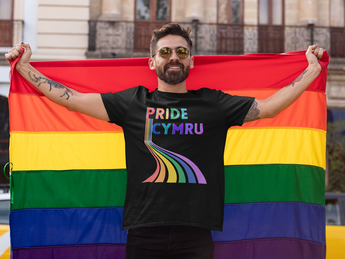 Pride Cymru Wales Gay Pride T-Shirt.
