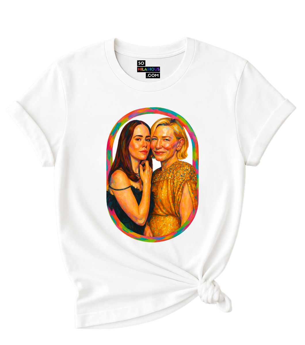 Sarah Paulson & Cate Blanchett at the Golden Globes 2024
