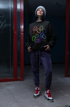 Load image into Gallery viewer, Carabiner Rainbow Lesbian Cosy Sweatshirt
