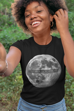 Load image into Gallery viewer, The Moon is a Lesbian T-Shirt
