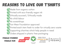 Load image into Gallery viewer, reasons to love our t-shirts
